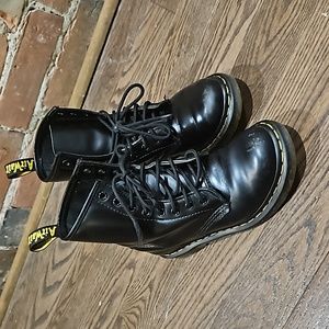 Dr. Martens 1460 Smooth Leather Lace up Boots